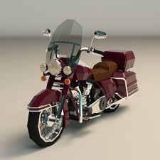 Low Poly Motorcycle 05 Motorcycle Low Poly Poly