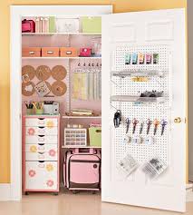 How to turn a closet into a craft room. 50 Craft Rooms A Girl And A Glue Gun