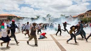 It is located in the southern and eastern hemispheres of the earth. Madagascar Police Fire Tear Gas To Break Up Post Election Protest