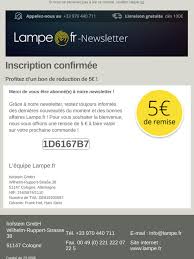 Gagner 5€ en illimité avec une application 💶. Lampe Lampe Fr Votre Bon De Reduction De 5 Milled
