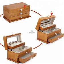 Maybe you would like to learn more about one of these? China Custom Solid Maple Jewelry Storage Gift Display Packaging Box Cabinet Organizer With 3 Levers China Jewelry Box And Jewelry Boxes Price