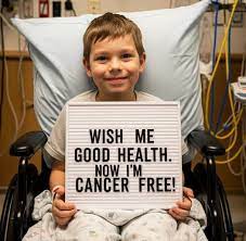Little boy beats cancer with advanced treatment