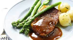 Add thickly sliced mushrooms and cook 5 min until soft. Beef Tenderloin With Espagnole Sauce Filetto Dello Chef Beef Tenderloin Wrapped In Pork Bacon In Sage Butter Sauce Picture Of Tredici Ristorante Jakarta Tripadvisor Braised Beef Short Ribs And Mashed