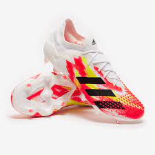 Predator mutator 20.1 fg human race red. Adidas Predator Mutator 20 1 Low Fg Weiss Schwarz Pop Herren Fussballschuhe Fester Boden Pro Direct Soccer