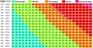 Punctual Mayo Clinic Weight Chart Normal Bmi Women Chart