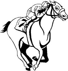 It is a message that they can use through life when times get tough. Race Horse Coloring Pages Coloring Home