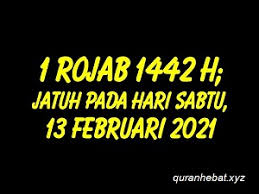 Hurup bergerak selamat datang bulan rajab 1442 h :. Jadwal Puasa Sunnah Bulan Rajab 2021 Al Qur An Hebat