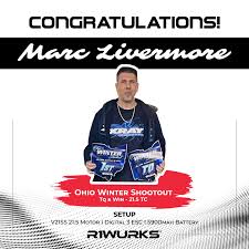 Great weekend for R1 Wurks driver Marc Livermore with a TQ and win in 21.5  TC at the Ohio Winter Shootout presented by Austintown Hobby. 🏆 The event  brought some of the