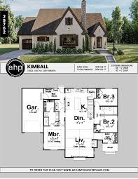 Browse small w/photos, modern open layout, country, 2 bedroom, 1 story &more designs. 1 Story Modern Cottage Style House Plan Kimball Cottage Style House Plans Modern Cottage Style Cottage Style Homes