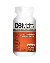 The one that sticks out is vitamin d, and you may have heard that it help with bone density. Vitamin D3 Melts Vitamin D Supplement