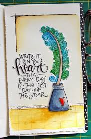 Write It On Your Heart That Every Day Is The Best Day Of The Year Ralph Waldo Emerson Art Journal Art Journal Pages Bible Art Journaling