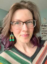 Lightweight Acrylic Dangle Rainbow Earrings, Rainbow Jewelry Statement  Earrings, St. Patrick's Day Clover Shamrock Earrings & Jewelry