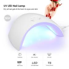 36w uv led lamp dryer for makeup nail gel 12 led uv light gel polish curing machine nail art painting salon tools nai nail polish dryer uv nails uv nail polish