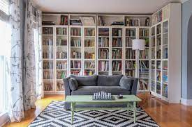 Remember that one time, back in january, when i had that idea to transform our dining room into a library? Home Library Organization And The Billy Shelves Six Years Later