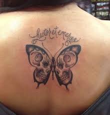 Butterfly tattoos are one of the more common tattoos among women. Skull Head Butterfly Tattoos Novocom Top