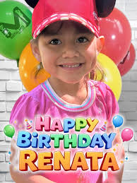 Happy 4th Birthday, Renata! 🥳 도볶 手 MARTIAL MARTIALARTS ALADEM ARTS  បភរារ្មើេង្ ADEMY DEMY ابهة HAPPY BiRTHDAY RENATA