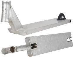 Picking the right stunt scooter deck for you is possibly the most important decision you'll have to make when building your own custom setup. Native Stem Stunt Scooter Deck Raw 520mm