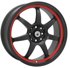 Black And Red Wheels 18 Inch Forward Black Wheels And Tires Wheel And Tire Packages Wheel Rims