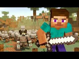 Village Raid Reveal Trailer Minecraft Animation Youtube Minecraft Anime Minecraft Wallpaper Minecraft