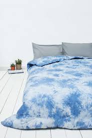 Maa ambey blue and white twin tie dye bedsheet, for home,hotel. Lennon Blue Tie Dye Comforter Urban Outfitters Tie Dye Bedding Bed Comforters Bed