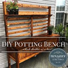 It costs less than $30 in materials and will take about. 45 Diy Potting Bench Plans That Will Make Planting Easier Free