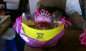 Fitted with an led light so they can find dropped objects, the magnets on the end of the 22 inch neck will quickly retrieve lost metal hardware. Smart Idea 21st Birthday Liquor Basket Ideas