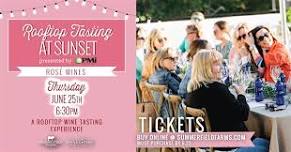 Rooftop Wine Tasting at Sunset: Rosé Wines