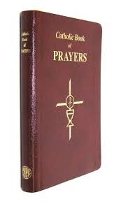 (pray the exorcism prayer of st. Prayer Book Catholic Book Of Prayers Bonded Leather Burgundy