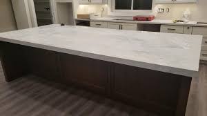 You can get it either with a brushed/matte finish or with a shiny. 6cm Miter Edge On Island 4 Cm On Top Of It Countertops Facebook