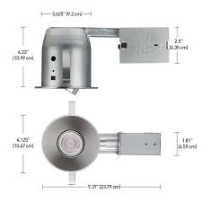 Globe Electric Company Globe Electric S 4 Recessed Lighting Kit Reviews Wayfair