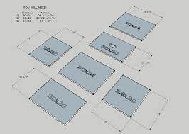 Plyo Box Sides And Dimensions Diy Workout Plyo Box Diy Gym