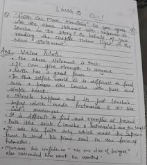 It is a very important advice when writing any story, to show the proceedings and situation instead of just informing the get question papers of last 10 years. Class 10 English Chapter A Letter To God Faith Can Move Mountains This Is One Of The Themes Brainly In