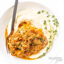 Recipes for center cut pork chops for free. Baked Smothered Pork Chops Recipe With Onion Gravy Wholesome Yum