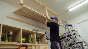 It's functional, relatively quick and simple to make, and also looks nice. Wasted Space High Garage Storage Shelves 8 Steps With Pictures Instructables