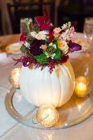 50 Fall Wedding Ideas With Pumpkins Also Visit Http Davidstilesblog Com Pumpkin Wedding Pumpkin Centerpieces Wedding Fall Wedding Decorations