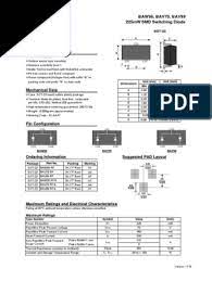 Sunrom product code for ordering Bav99 A7w Diode Electrical Equipment