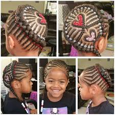 Heart Braid With Beads Hair Styles Braids For Kids Kids Hairstyles