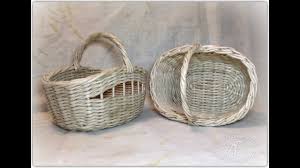 плетение из газет мастер класс елены тищенко пошагово для начинающих Podrobnyj Master Klass Korzinki Iz Gazetnyh Trubochek Youtube