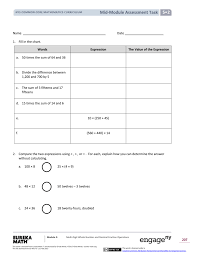 Mid Module Assessment Task