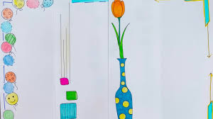Colourful Border Designs For Projects Easy Border Designs Colourful Border Design Simple Borders Diy/front page border design with sketch pens/border design for project file/border design new#479. bizimtube creative diy ideas