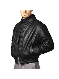 Pin On Mens Leather Bomber Jacket