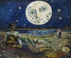 Connemara lovers by Gerard Dillon