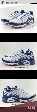 Nike Air Max Plus Shoes Gym Red White Blue Usa Nike Air Max Plus Gym Red White Blue America Usa Shoes Cj9928 100 Nike Air Max Plus Nike Air Max Air