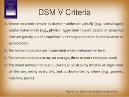 Disruptive Mood Dysregulation Disorder Disruptive Mood Dysregulation Disorder Mood Dysregulation Mood