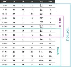 Matentabel Schoentjes Kids Shoe Size Chart Kids Baby