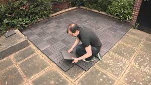 Decking Over Cement Slab Google Search Patio Flooring Patio Tiles Outdoor Patio Flooring Ideas