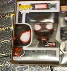 First Look At Gamer Miles In The Black Friday Marvel Box Funkopop