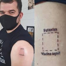 We would like to show you a description here but the site won't allow us. Butantan Vacine Aqui Estudante Faz 1Âª Tatuagem Ansioso Para A Vacinacao 25 01 2021 Uol Noticias
