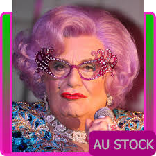 Purple Lady meansgetting Edna