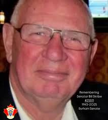 Remembering Senator Bill Skribe #25511 1943-2025 Durham Senate  https://tributearchive.com/obituaries/34292621/william-allan-skribe/whitby/ontario/barnes-memorial-funeral-home-ltd